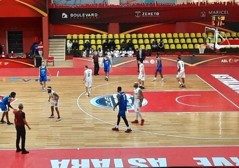Basketbol Liqasında XIV turun daha bir oyunu keçirilib