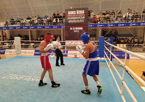 Boks üzrə Azərbaycan birinciliyinin 4 çəki dərəcəsində 1/4 finalçıları bəlli olub