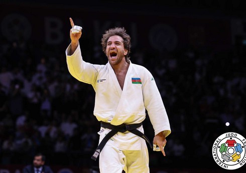 “Böyük Dəbilqə”: Azərbaycan cüdoçuları ikinci gündə 2 qızıl, 1 gümüş medal qazanıblar