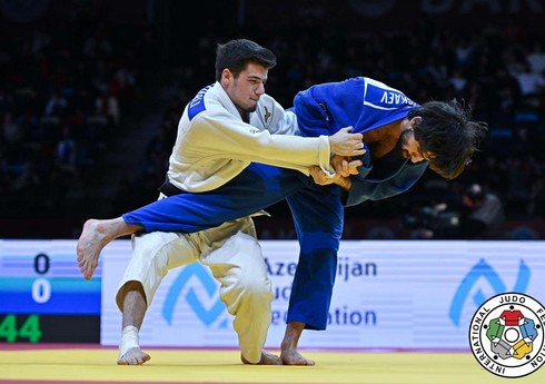 “Böyük Dəbilqə”: Azərbaycan cüdoçusu bürünc medal uğrunda yarışacaq
