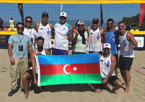 Çimərlik voleybolu üzrə Avropa Kuboku: Azərbaycan klubu tarixi uğura imza atıb