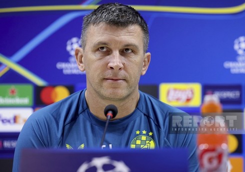"Dinamo"nun baş məşqçisi: "Qarabağ"ı yaxşı təhlil etdiyimizə görə, uğurlu nəticə qazandıq