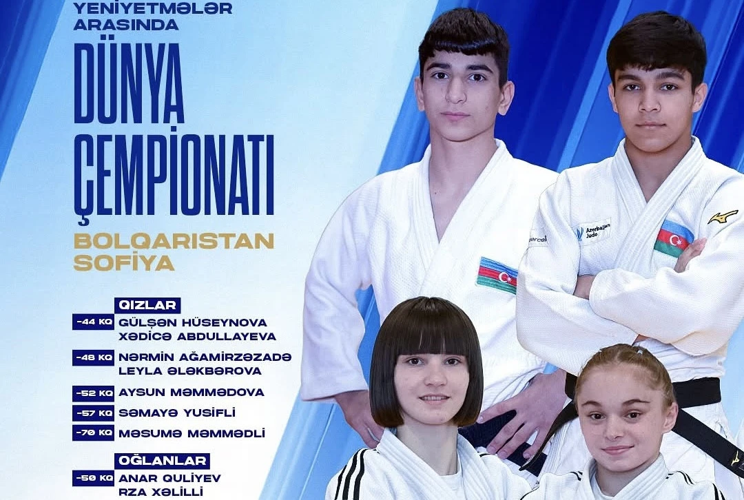 Dünya çempionatında iştirak edəcək cüdoçularımızın siyahısı müəyyənləşib