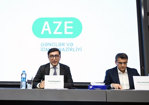 Fərid Qayıbov ay ərzində beynəlxalq yarışlarda uğurla çıxış etmiş idmançılarla görüşüb