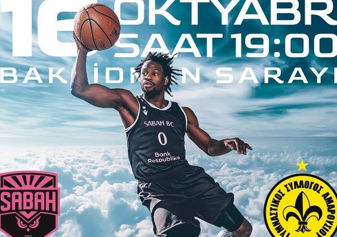 FIBA Avropa Kuboku: "Sabah" -  "Marussi" oyunu üçün biletlər satışa çıxarılıb