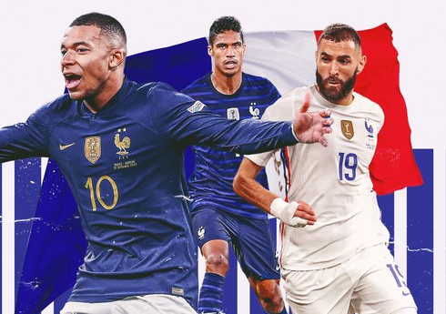 Futbol üzrə Fransa milli komandasının dünya çempionatındakı heyəti açıqlanıb