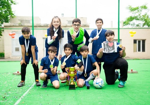 Gəncədə Heydər Əliyevin xatirəsinə minifutbol turniri keçirilib