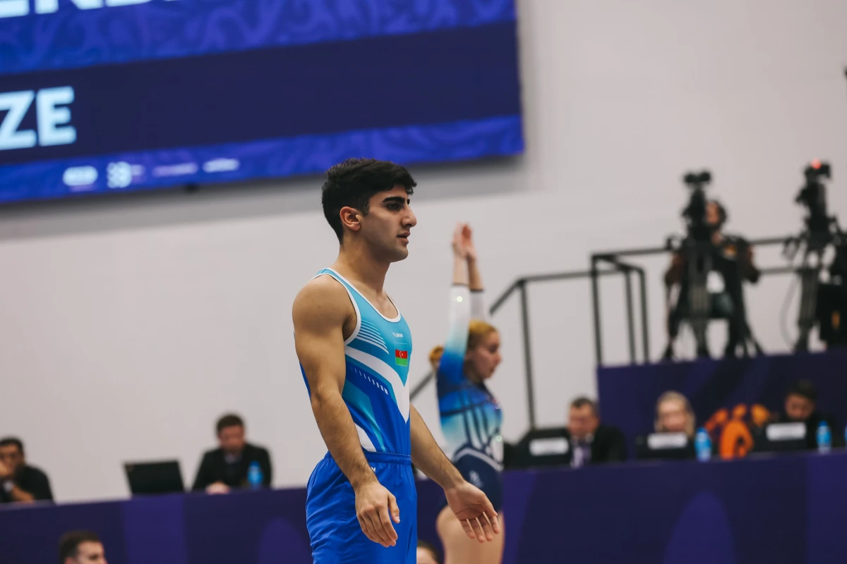 Gimnastımız ikiqat Olimpiya çempionunu üstələdi - ÇEMPİON OLDU