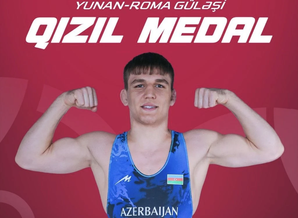 Güləşçimiz Avropa çempionu olub