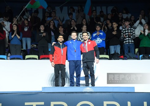 İdman gimnastikası üzrə Dünya Kubokunun qalibləri mükafatlandırılıb