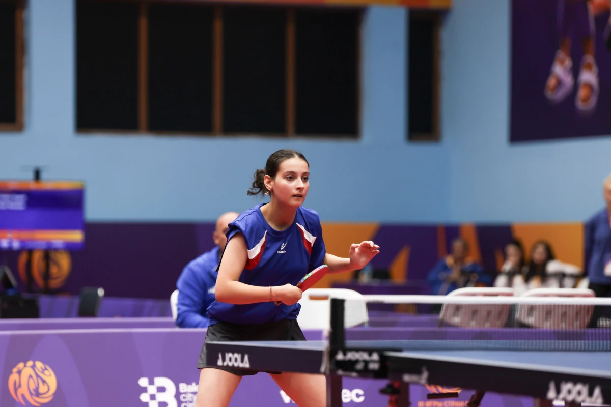III MDB Oyunları: Azərbaycanın daha iki stolüstü tennisçisi gümüş medal qazanıb