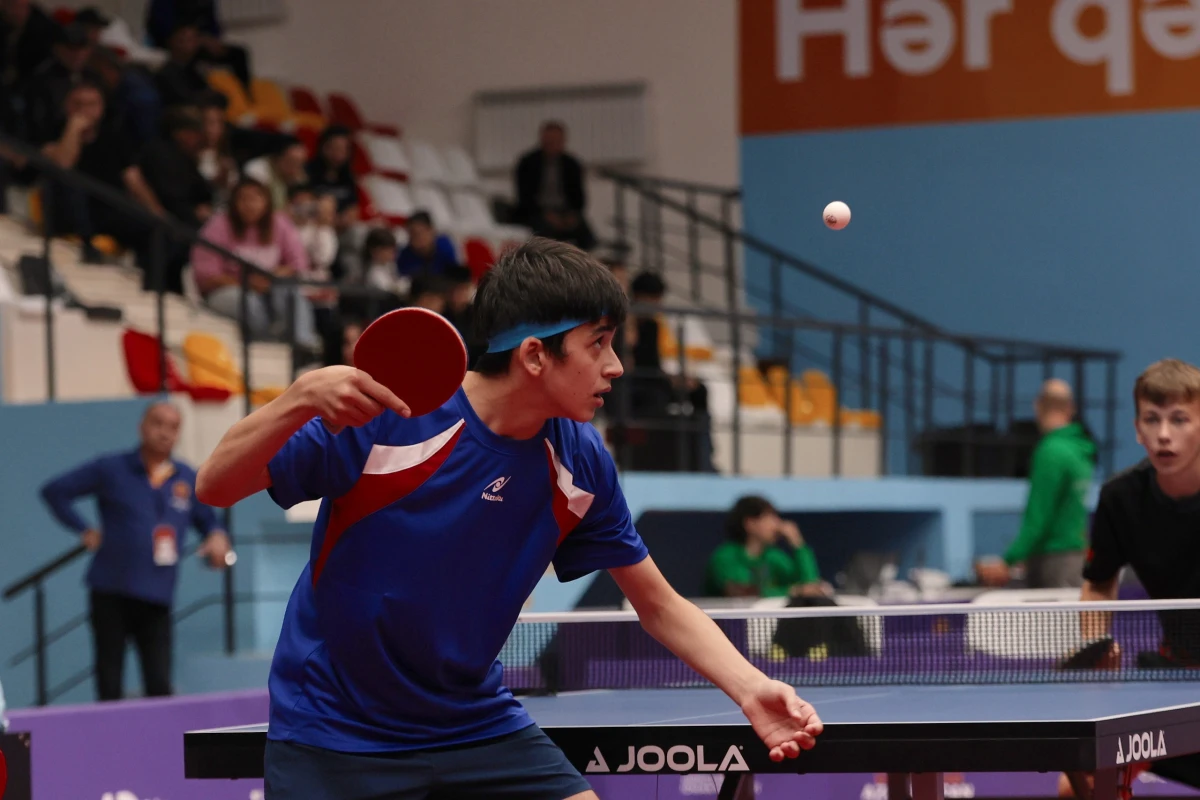 III MDB Oyunları: Stolüstü tennisçimiz gümüş medal qazanıb