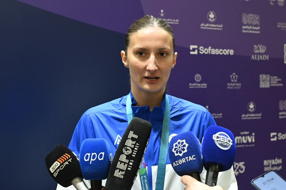 İrina Zaretska: Bayrağımızı zirvələrdə dalğalandırmağa davam edəcəyəm