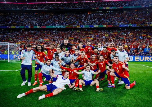 İspaniya millisi Almaniyanın rekordunu təkrarlayıb
