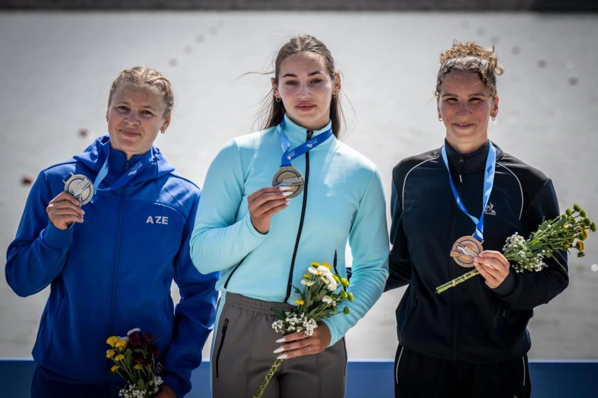Kanoeçimiz Avropa çempionatının gümüş medalını qazandı