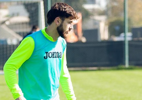 "Kəpəz"in zədəsini sağaldan futbolçusu komanda ilə məşqlərə qoşulub