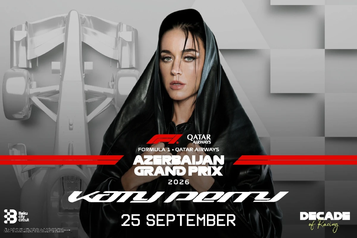 Keti Perri "Formula 1" üzrə Azərbaycan Qran-prisində səhnə alacaq