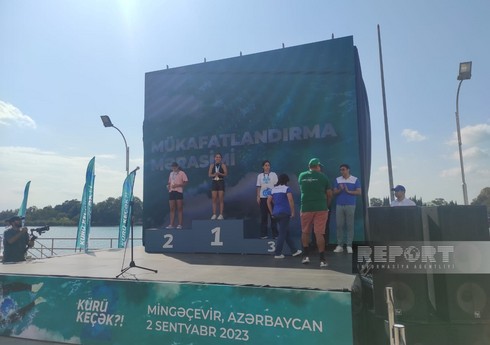 "Kürü keçək?!" açıq suda üzmə yarışının mükafatlandırma mərasimi keçirilib