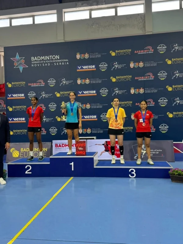 Leyla Camalzadə Serbiyada bürünc medal qazanıb