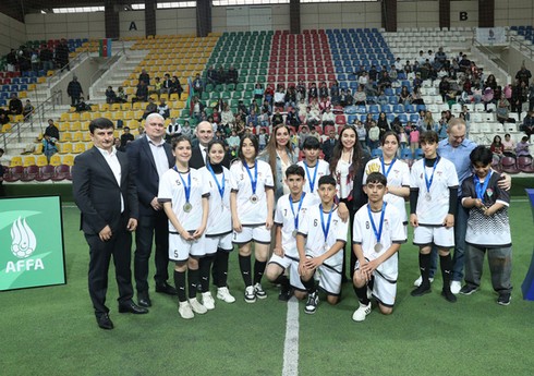 Leyla Əliyeva və  Arzu Əliyevanın təşəbbüsü ilə uşaq evlərinin komandaları arasında turnir keçirilib