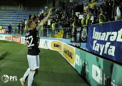 Maksim Medvedev Azərbaycan futbolunun tarixinə düşüb