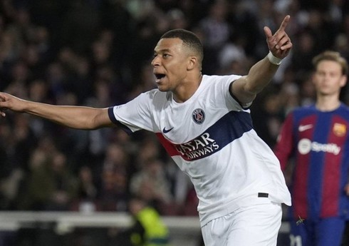 Mbappe cari mövsüm “Top-5” liqalarda 40-dan çox qol vuran ilk futbolçu olub
