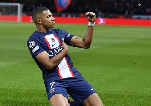 Mbappe PSJ-nin Çempionlar Liqasında ən çox qol vuran futbolçusu olub
