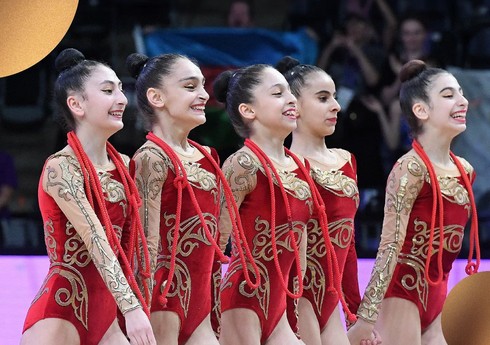 MDB Oyunları: Azərbaycanın qrup hərəkətləri komandası bürünc medal qazanıb