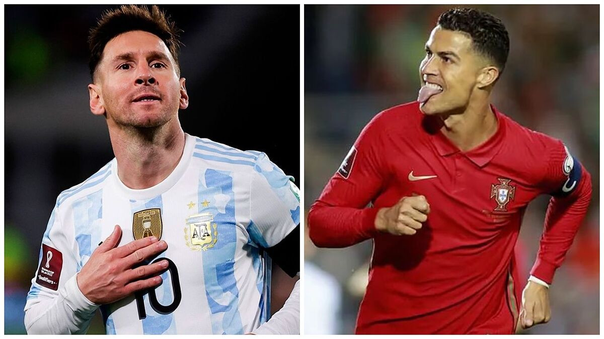 Messi qol sayında Ronaldoya çatıb