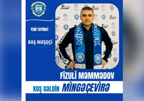 “Mingəçevir" yeni baş məşqçisini təqdim edib