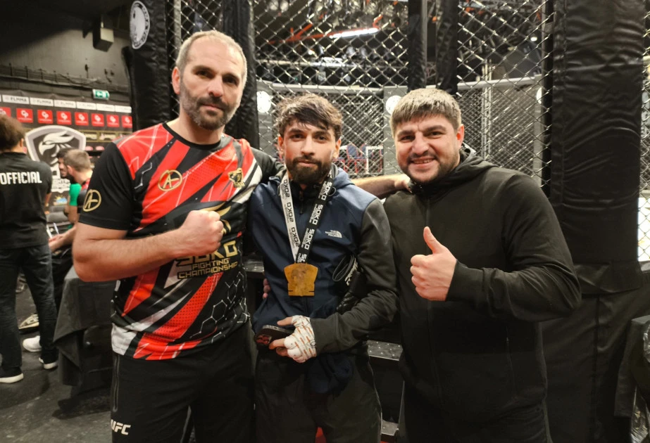 MMA döyüşçümüz növbəti qələbəsini qazanıb