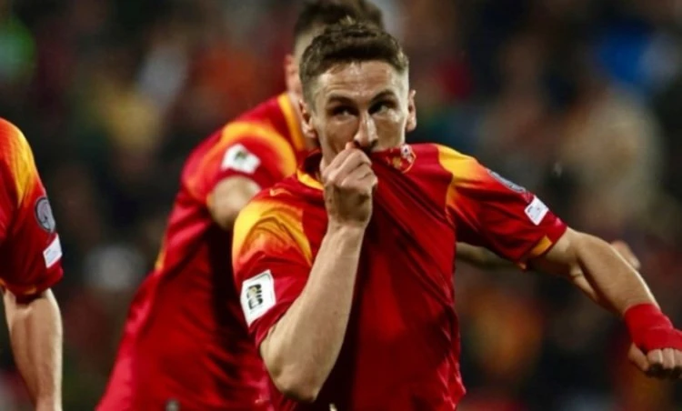 “Neftçi”nin futbolçusu Monteneqroya qələbə qazandırdı
