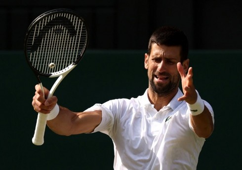 Novak Cokoviç dünya reytinqində 123-cü pillədə qərarlaşan tennisçiyə uduzub