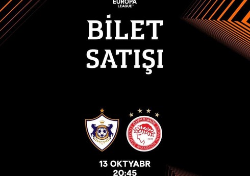 "Qarabağ" - "Olimpiakos" oyununa cəmi 2 min bilet qalıb
