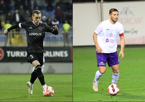 “Qarabağ” və “Sumqayıt”ın kapitanları Premyer Liqada yubiley oyununu keçirib