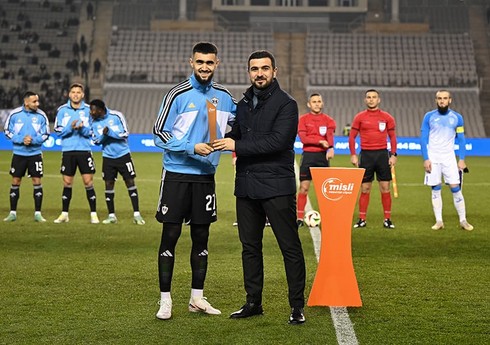 "Qarabağ"ın futbolçusu mükafatlandırılıb