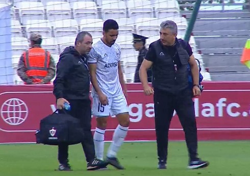 "Qarabağ"ın legioneri "Qəbələ" ilə oyunda zədələnib