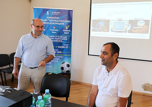 “Qaradağ Lökbatan” klubunun üzvlərinə danışılmış oyunlarla bağlı seminar keçirilib