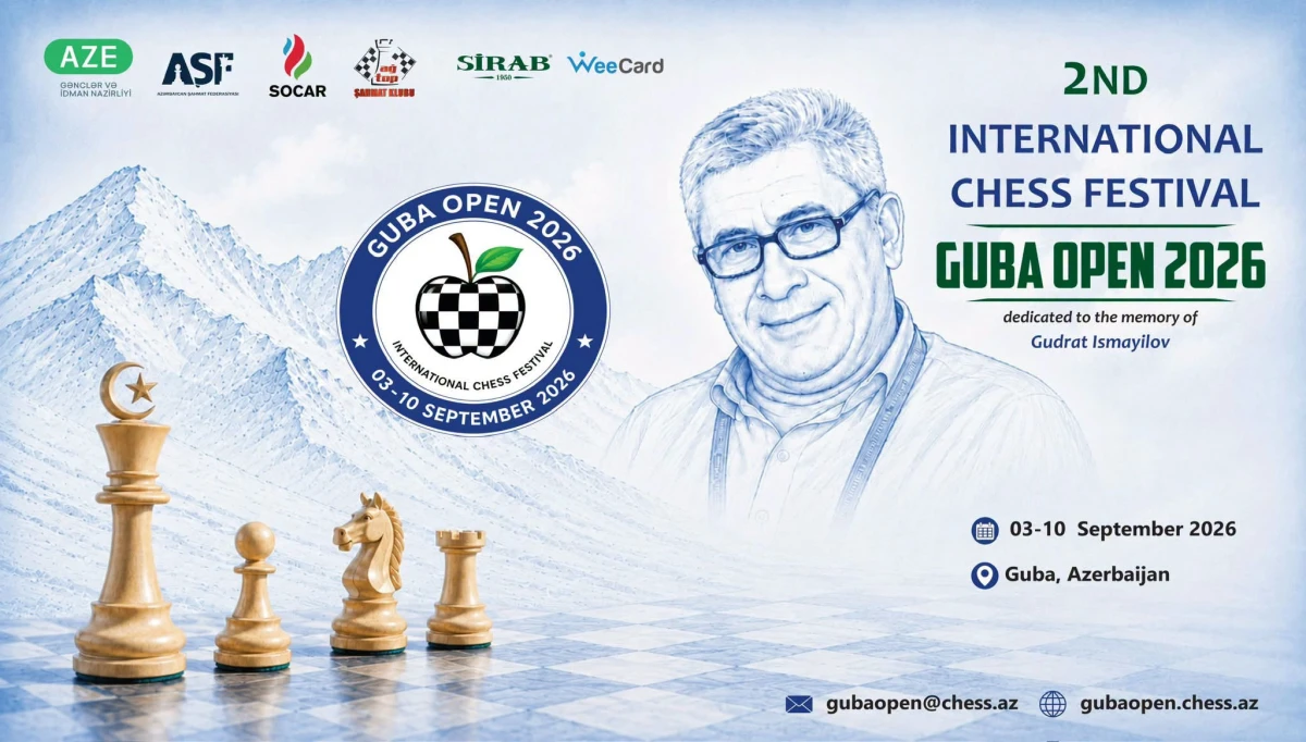 Qubada beynəlxalq şahmat festivalı keçiriləcək
