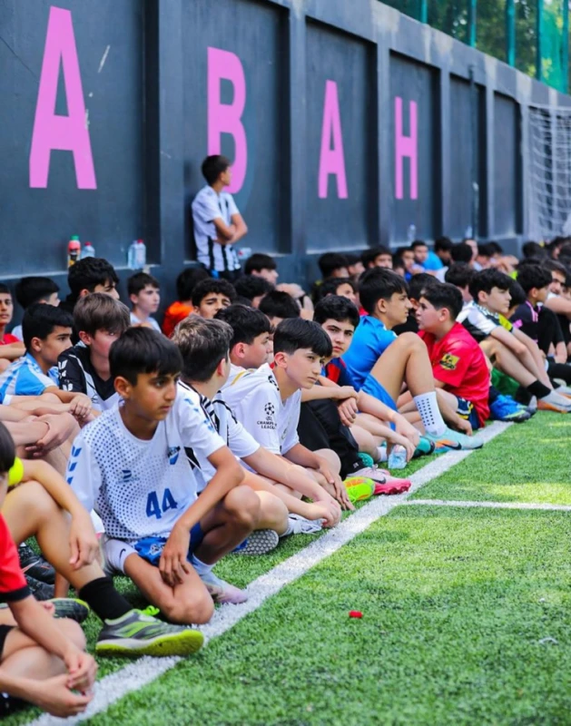 "Sabah" akademiyası üçün futbolçu seçdilər - FOTOLAR