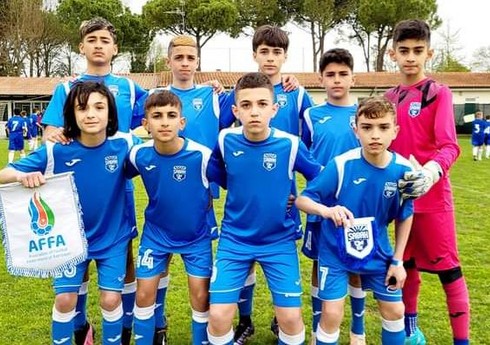 "Sabah"ın U-13 komandası İtaliyadakı ilk oyunda qələbə qazanıb