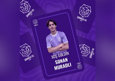 "Şamaxı" heyətini yeni futbolçu ilə gücləndirib