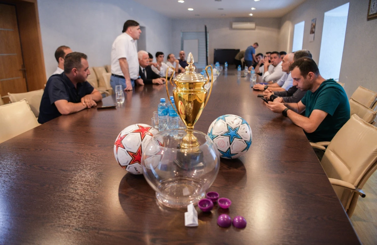 Şamaxıda keçiriləcək "Milli Mətbuat – 150" minifutbol turnirinin təqdimatı baş tutub - FOTO