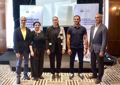 Skopye 2025 Avropa Gənclər Yay Olimpiya Festivalına hazırlıq məqsədilə maarifləndirici seminar təşkil edilib