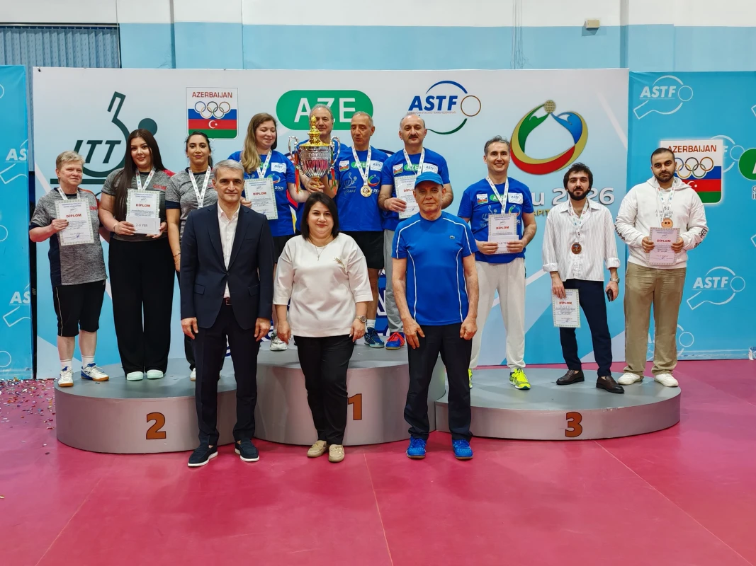 Stolüstü tennis üzrə Liqa turniri başa çatıb