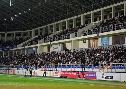 "Sumqayıt" - "Qarabağ" qarşılaşmasında mövsümün azarkeş rekordu qeydə alınıb