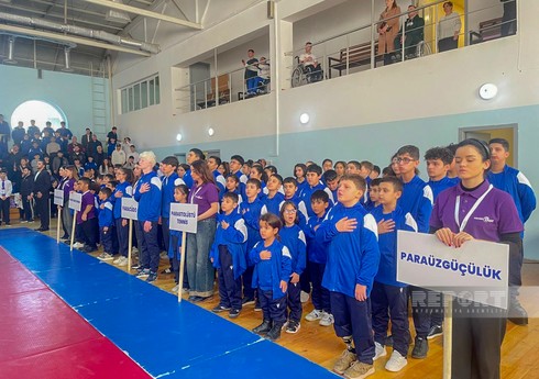 Sumqayıtda Uşaq Paralimpiya Oyunları keçirilib