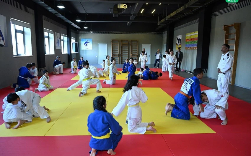 Tərtər Olimpiya İdman Kompleksində cüdo zalı fəaliyyətə başlayıb