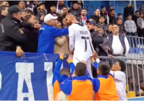 "Turan Tovuz"un azarkeşi vurmağa cəhd edən futbolçusu cəzalandırılıb