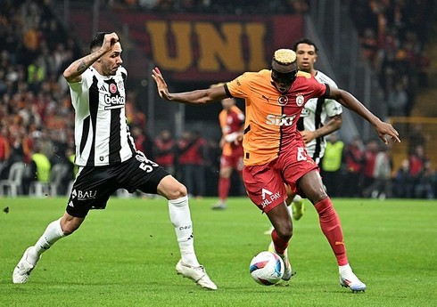 Türkiyə Superliqasında "Qalatasaray" "Beşiktaş"ı məğlub edib
